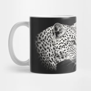 Leopard Close-Up African Wildlife Mug